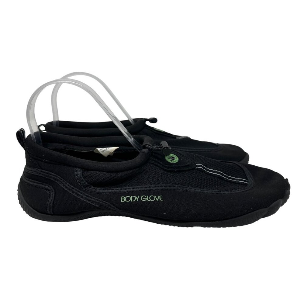 Body Glove Black Aqua Water Shoes With Drawstring Closure Men's Size 8